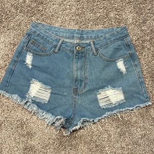 Light wash denim jeans, size Medium